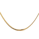 KO 122 - Cadena Curb Oro Amarillo