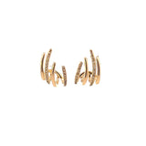 Ar 264 - Aretes Garrita Diamantes
