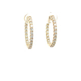 S 3369 - Arracadas Diamantes In and Out