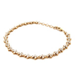 S 2403 - Pulsera tríadas de diamantes