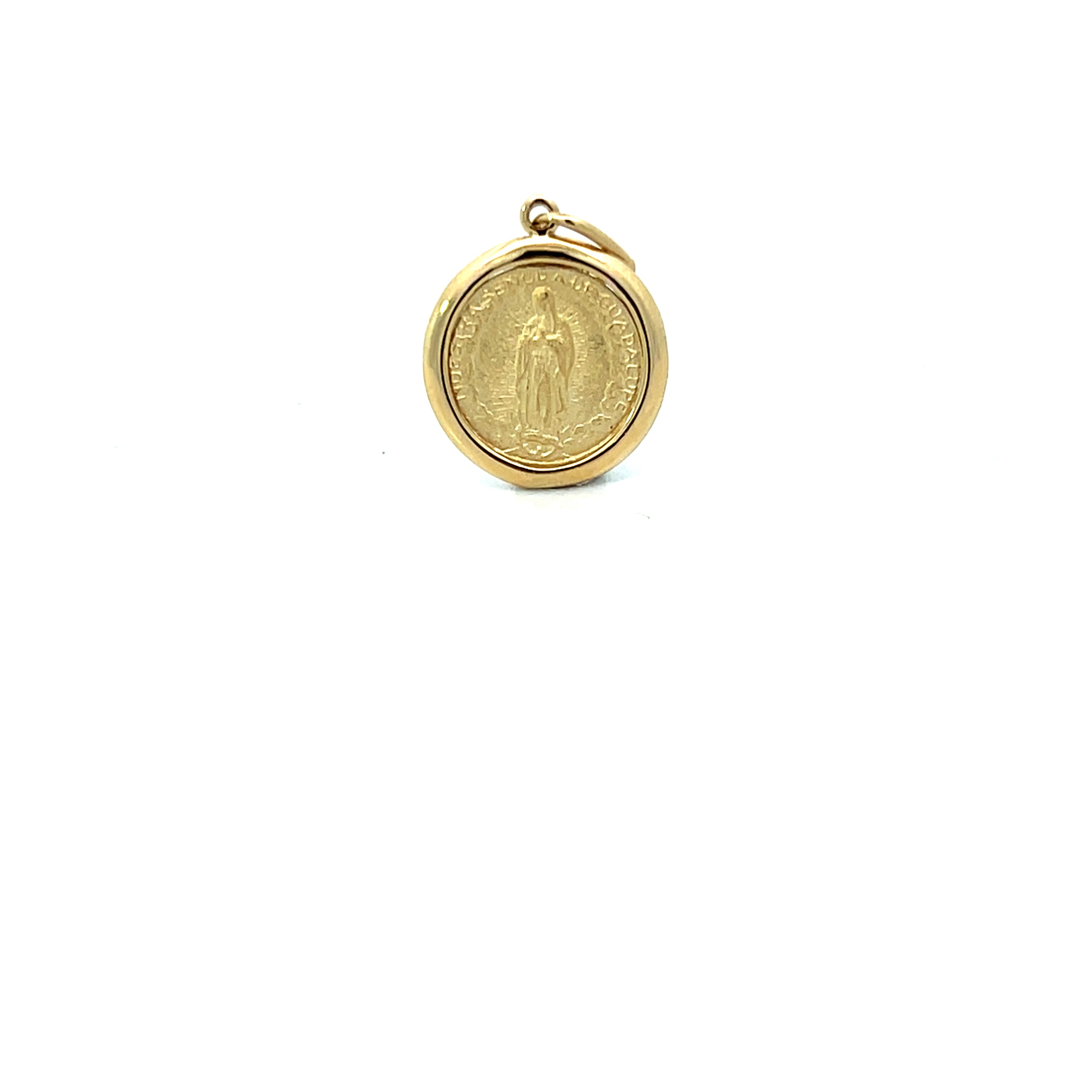 C 1540 - Medalla Virgen Gpe. Bisel