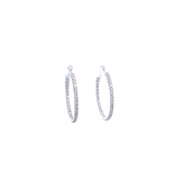 S 1790 - Arracadas Finas de Diamantes