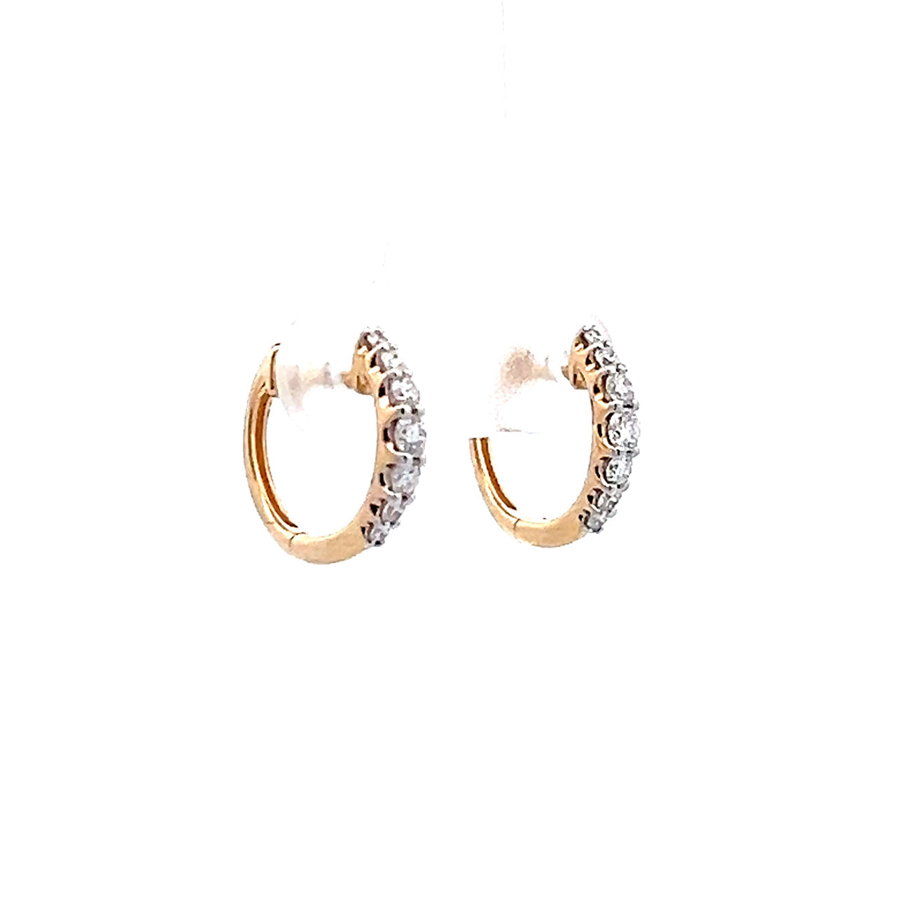 S 2938 - Arracadas Diamantes Round en Gradación