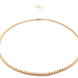 S 3286 - Riviera diamantes infinito montadura forma de corona