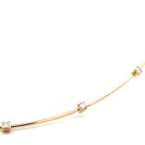 S 3303 - Gargantilla Rígida Siete Diamantes Round