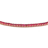 AR 149 - Gargantilla tennis rubies  ajustable