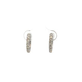 S 2383 - Arracadas Chicas Diamantes Pavé