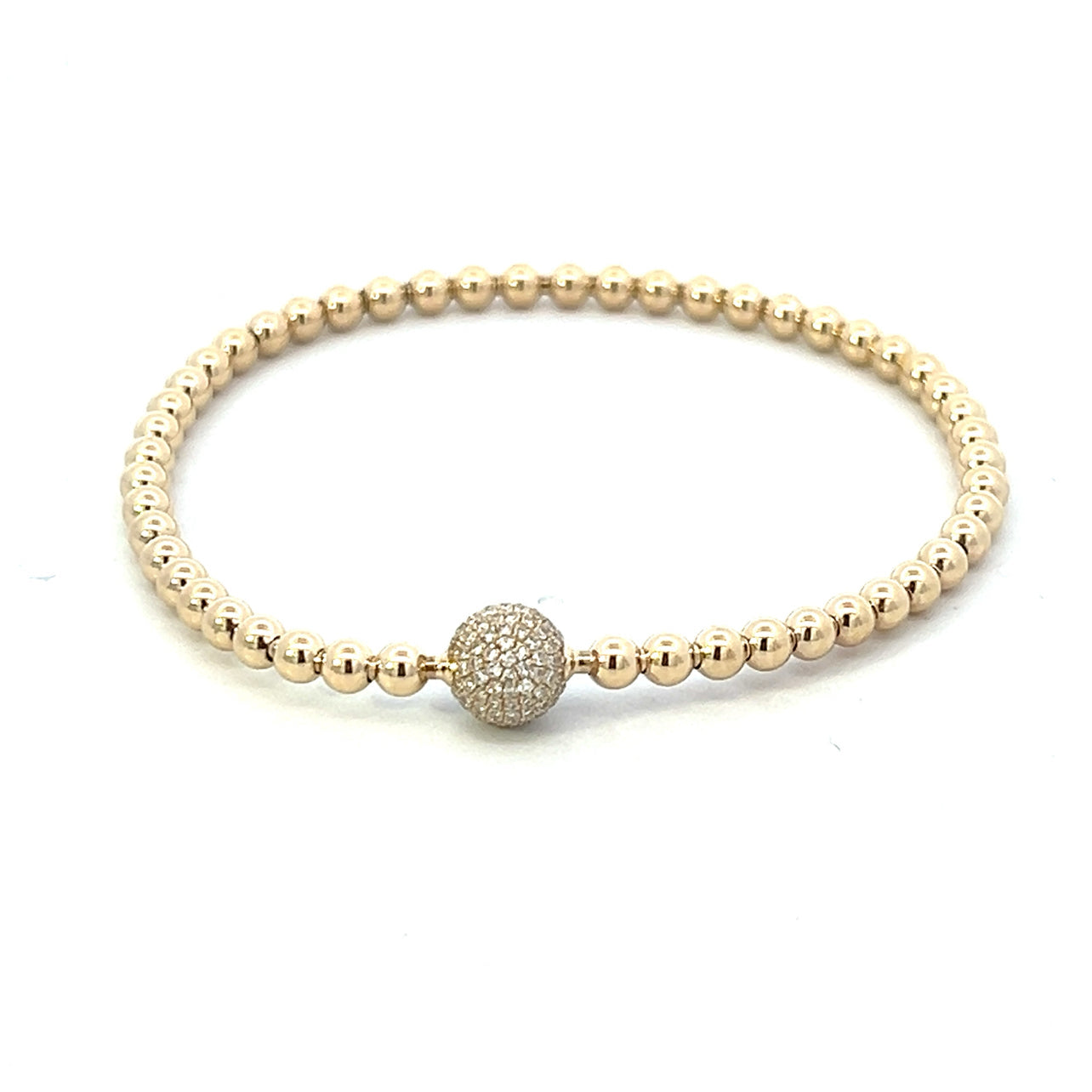 S 2820 - Pulsera Círculo Cluster Diamantes