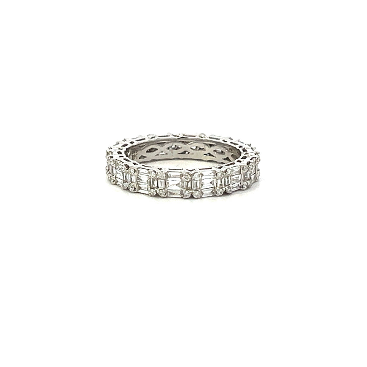 AR 230 - Alianza Diamantes Round y Baguette