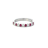SK 32 - Churumbela rubíes y diamantes round