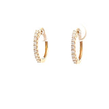 S 3169 - Arracadas Diamantes en Uñas