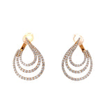 A 139 - Aretes Silueta Triple Gota