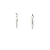 S 3165 - Arracadas Chicas Diamantes Round
