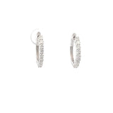 S 3165 - Arracadas Chicas Diamantes Round