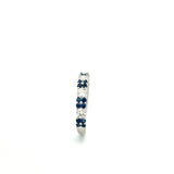GS 589 - Churumbela Diamantes Round y Zafiros Flor
