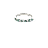 T 823 3144 - Churumbela 5 diamantes y 6 esmeraldas