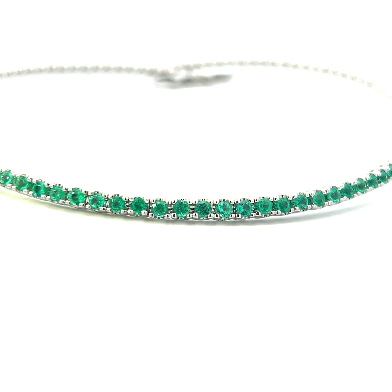 SG 213 - Collar choker 1/2 esmeraldas