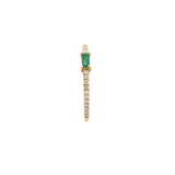 S 3316 - Anillo Esmeralda y Diamantes